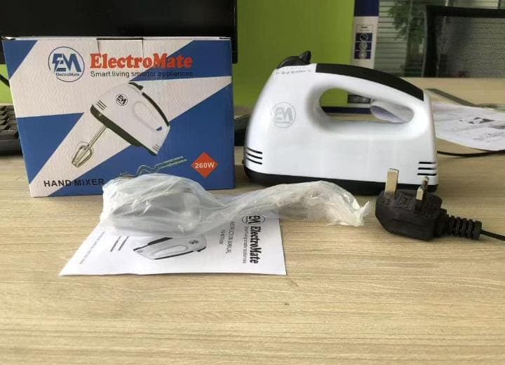 EM ElectroMate 7-Speed Hand Mixer
